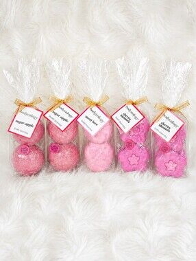 Bodycology Valentine's Day Bath Bombs Gift Set of 5 packs